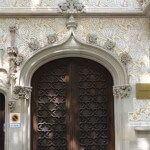 Tür des Macaya-Hauses