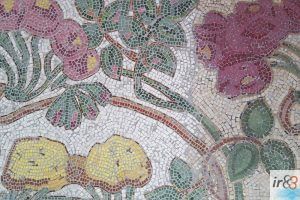 Pflaster Mosaik im römischen Stil