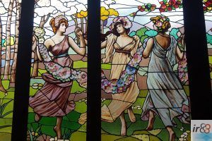 großen Fenster Die drei Grazien