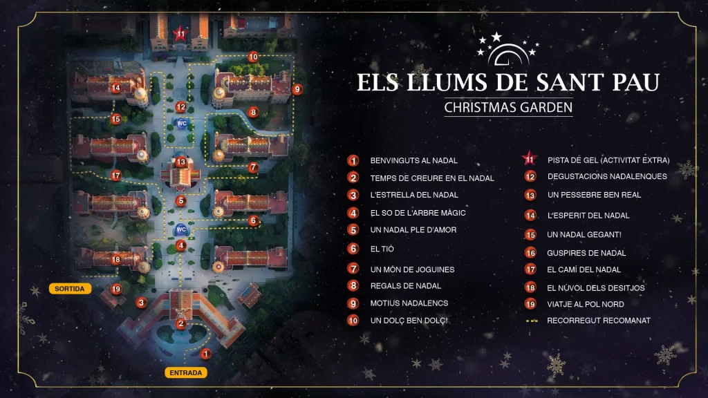 Llums de Sant Pau Karte