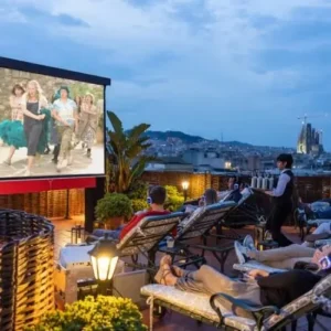 Open-Air-Kino Terrasse Palace Hotels
