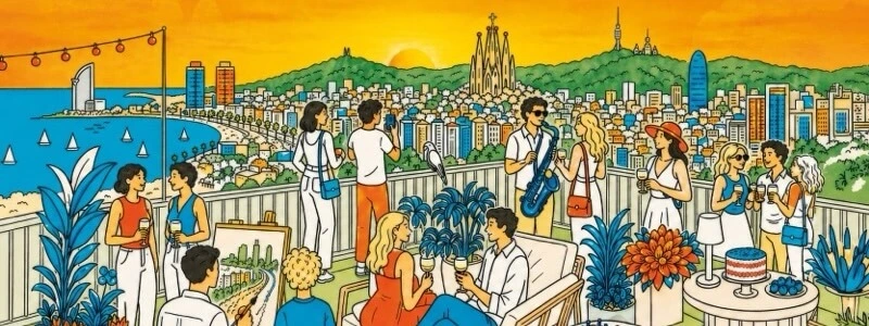Terrassenwoche der Hotels in Barcelona