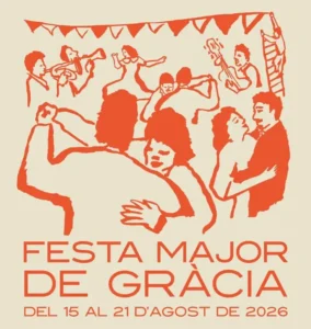 Plakat der Festa Major de Gràcia 2026