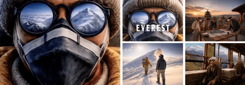 Immersive Erfahrung: Besteigung des Everest