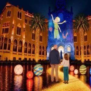Llums de Sant Pau Der kleine Prinz Christmas Garden